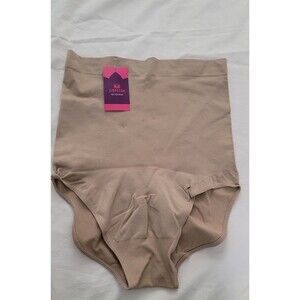 Empetua by Shapermint Womens Sz M/L High Waisted Shaper Panty Nude 54001